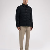 Roman manteau en laine pour hommes