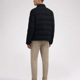 Roman manteau en laine pour hommes