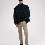 Roman manteau en laine pour hommes