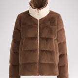 Vanita Women's Boxy Reversible Puffer