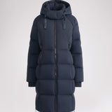 Zaniah manteau matelassé long pour femmes