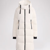 Zaniah manteau matelassé long pour femmes