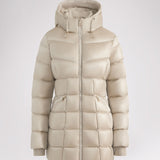 Zola matelassé mi-longueur pour femmes