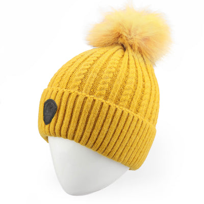 Heidi Knitted Pompom Hat