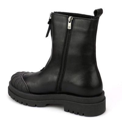Ayama Women's Zip-Up Leather Boot